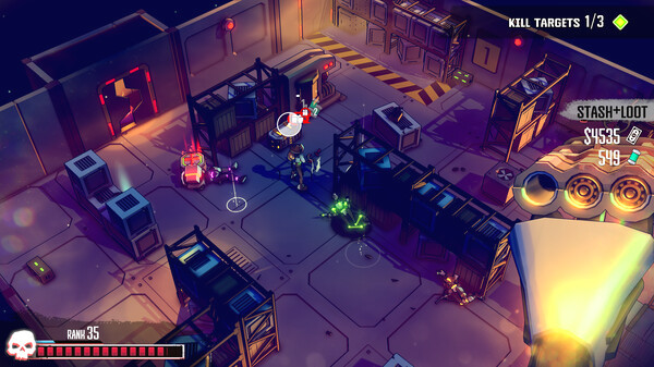 Игра Dust & Neon, скриншот