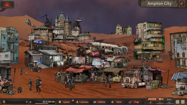 Игра Dust to the End, скриншот