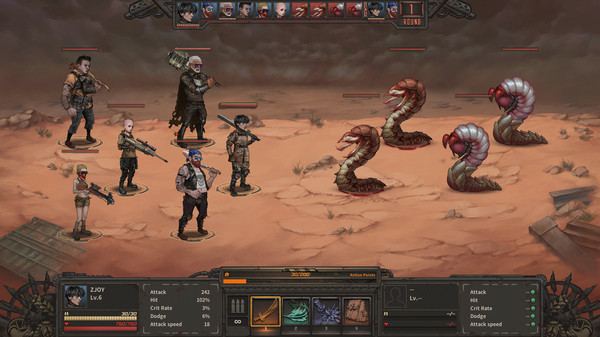 Игра Dust to the End, скриншот