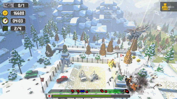Игра Dustoff Heli Rescue 2, скриншот