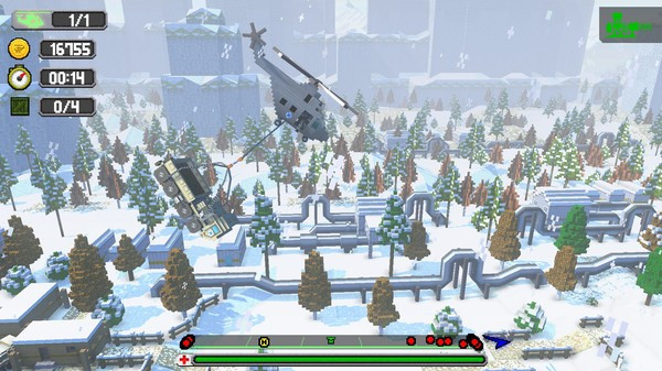 Игра Dustoff Heli Rescue 2, скриншот