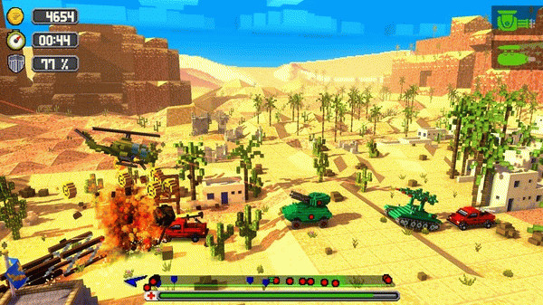 Игра Dustoff Heli Rescue 2, скриншот