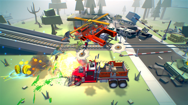 Игра Dustoff Z, скриншот