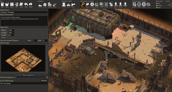 Игра Dustwind, скриншот