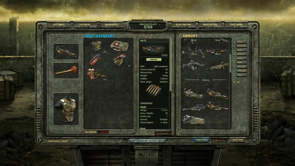 Игра Dustwind, скриншот