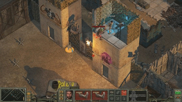 Игра Dustwind, скриншот