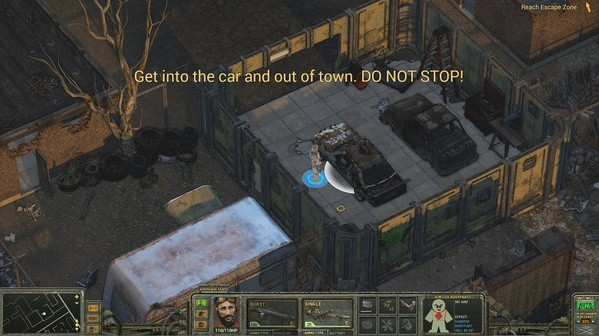 Игра Dustwind, скриншот