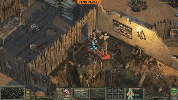 Игра Dustwind, скриншот