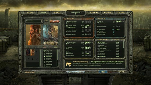 Игра Dustwind, скриншот