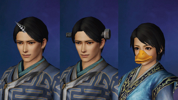 Игра DW8E: Edit Parts - Face, Hair & Accessary Pack, скриншот