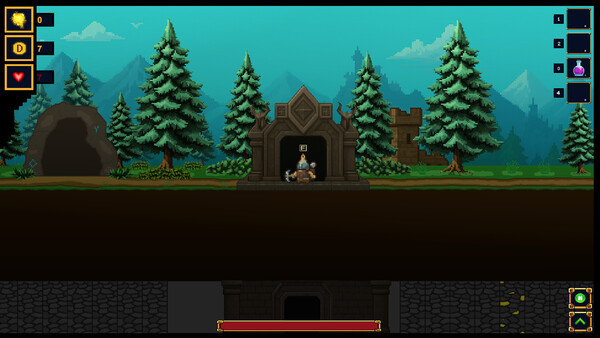 Игра DWARF MINER, скриншот