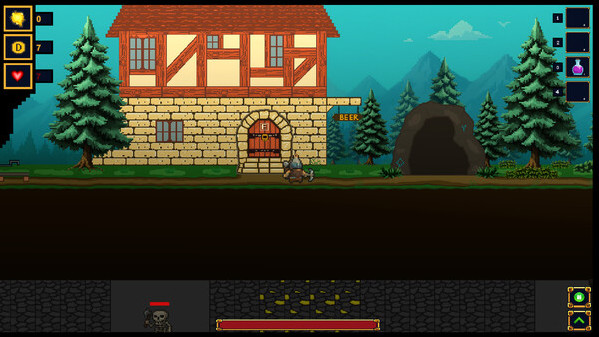 Игра DWARF MINER, скриншот