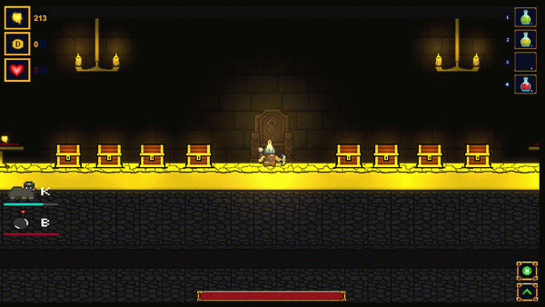 Игра DWARF MINER, скриншот