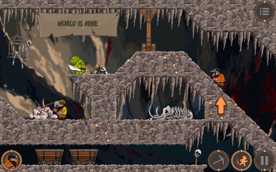 Игра Dwarflings, скриншот