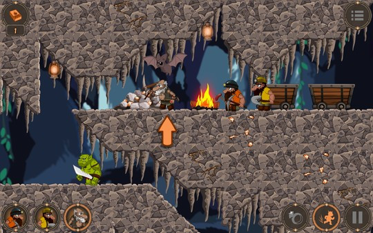Игра Dwarflings, скриншот