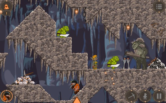 Игра Dwarflings, скриншот