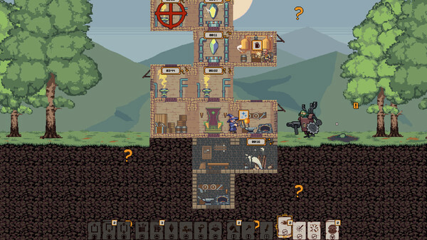 Игра Dwarven Skykeep, скриншот