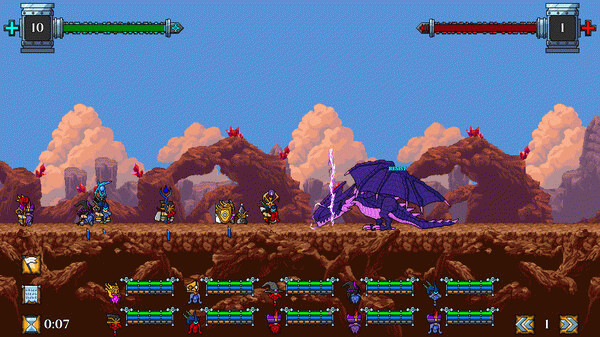 Игра Dwarves: Glory, Death and Loot, скриншот