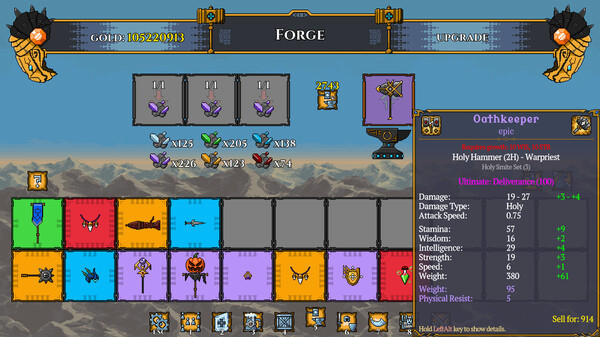Игра Dwarves: Glory, Death and Loot, скриншот