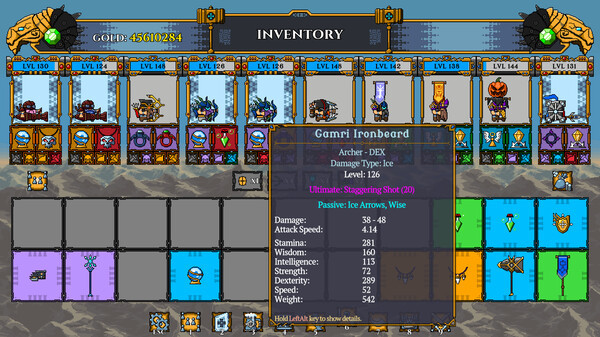 Игра Dwarves: Glory, Death and Loot, скриншот