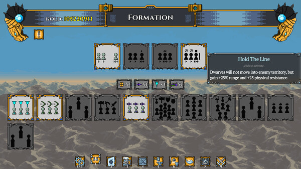 Игра Dwarves: Glory, Death and Loot, скриншот