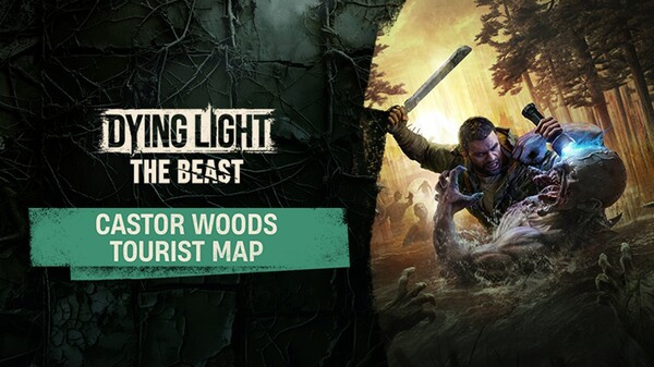 Игра Dying Light: The Beast - Castor Woods Tourist Map, скриншот