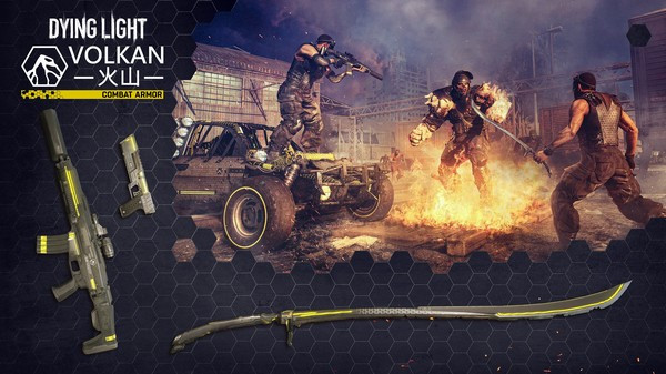 Игра Dying Light - Volkan Combat Armor Bundle, скриншот