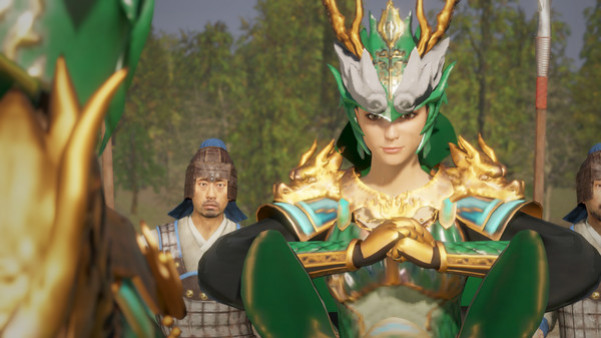 Игра DYNASTY WARRIORS 9 Empires - Unisex Custom Azure Dragon Armor Set, скриншот