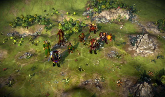 Игра Eador. Masters of the Broken World - Allied Forces, скриншот