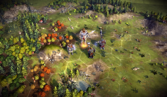 Игра Eador. Masters of the Broken World - Allied Forces, скриншот