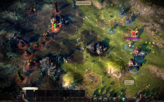 Игра Eador. Masters of the Broken World - Allied Forces, скриншот