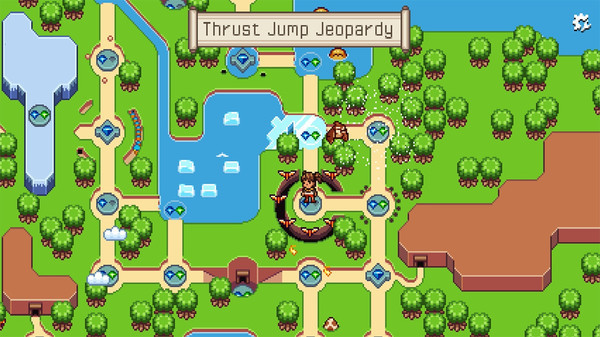 Игра Eagle Island Twist, скриншот
