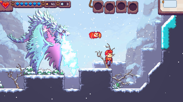 Игра Eagle Island Twist, скриншот