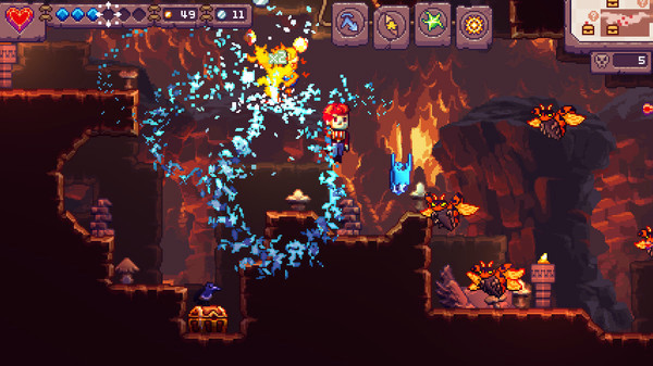 Игра Eagle Island Twist, скриншот
