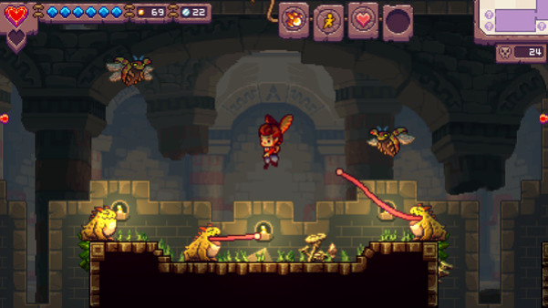 Игра Eagle Island Twist, скриншот