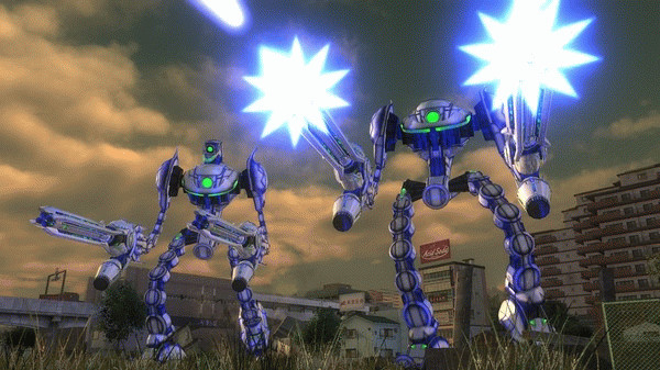 Игра EARTH DEFENSE FORCE 4.1 The Shadow of New Despair, скриншот