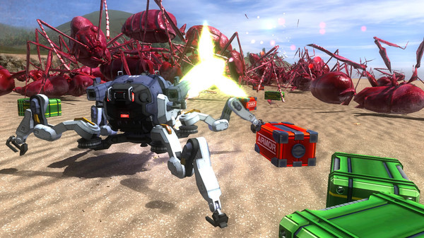 Игра EARTH DEFENSE FORCE 4.1 The Shadow of New Despair, скриншот