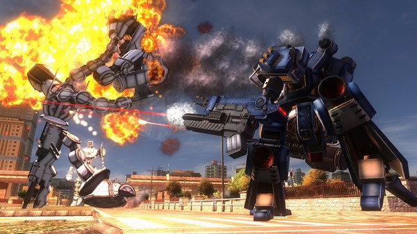 Игра EARTH DEFENSE FORCE 4.1 The Shadow of New Despair, скриншот
