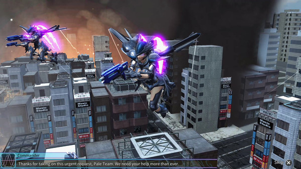 Игра EARTH DEFENSE FORCE 4.1 WINGDIVER THE SHOOTER, скриншот