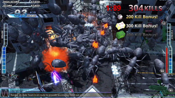 Игра EARTH DEFENSE FORCE 4.1 WINGDIVER THE SHOOTER, скриншот