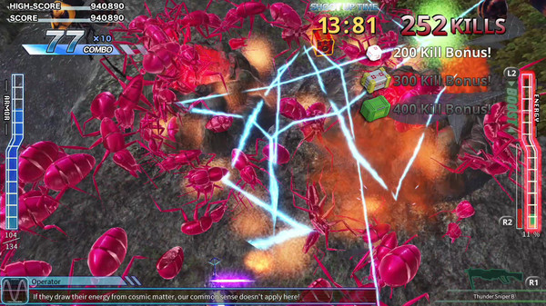 Игра EARTH DEFENSE FORCE 4.1 WINGDIVER THE SHOOTER, скриншот
