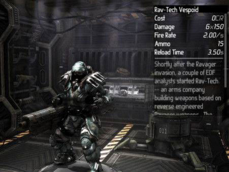 Игра Earth Defense Force Battle Armor Weapon Chest, скриншот