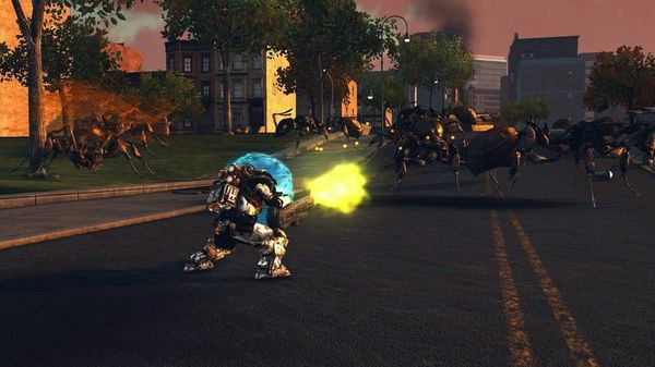 Игра Earth Defense Force: Insect Armageddon, скриншот