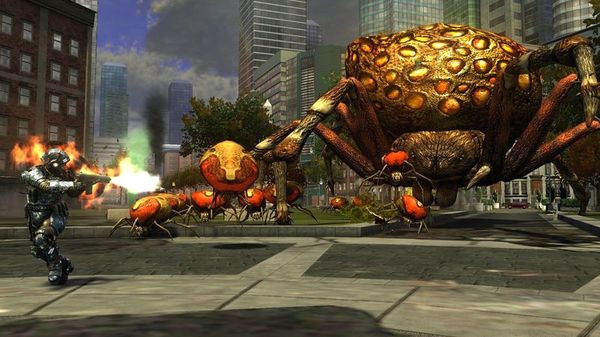 Игра Earth Defense Force: Insect Armageddon, скриншот