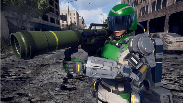 Игра EARTH DEFENSE FORCE: IRON RAIN - Creation parts: Infantryman Pants, скриншот