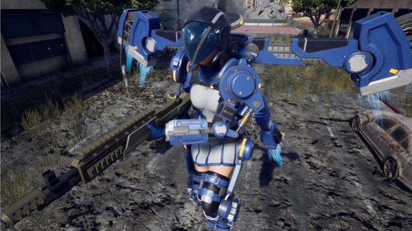Игра EARTH DEFENSE FORCE: IRON RAIN - Creation parts: Pale Wing, скриншот