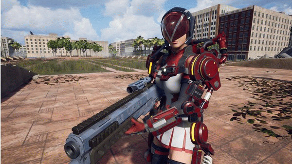 Игра EARTH DEFENSE FORCE: IRON RAIN - Creation parts: Pale Wing, скриншот
