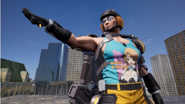 Игра EARTH DEFENSE FORCE: IRON RAIN - Creation parts: Tank Top 'Riho Futaba', скриншот
