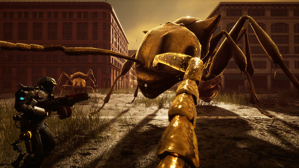 Игра EARTH DEFENSE FORCE: IRON RAIN - DLC Mission : Golden Storm, скриншот