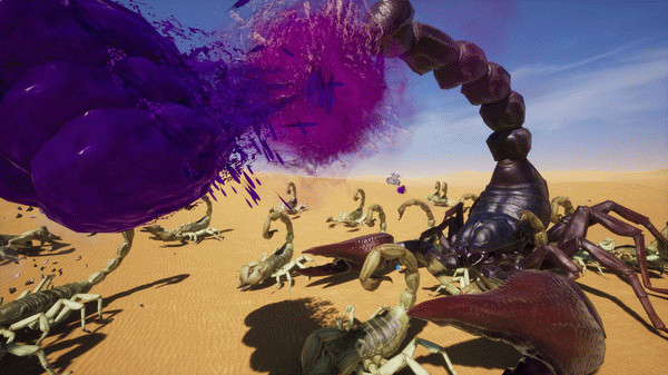 Игра EARTH DEFENSE FORCE: IRON RAIN - DLC Mission : Golden Storm, скриншот